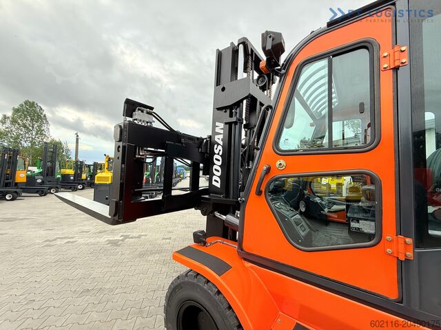 Stivuitor cu patru roți DOOSAN 70 / DUPLEX / FORK 2500MM / POSITIONER