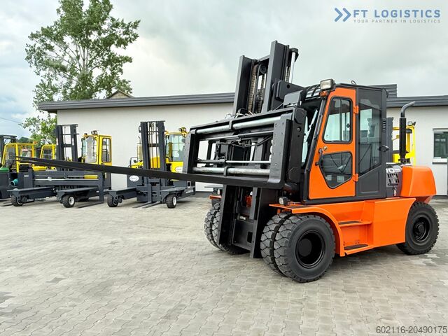 Stivuitor cu patru roți DOOSAN 70 / DUPLEX / FORK 2500MM / POSITIONER