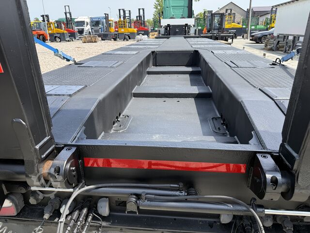 Nízkopodlažní návěs pro přepravu stavebních strojů FAYMONVILLE FAYMONVILLE STZ-6WAU – 6 AXLES – 92.2GVW