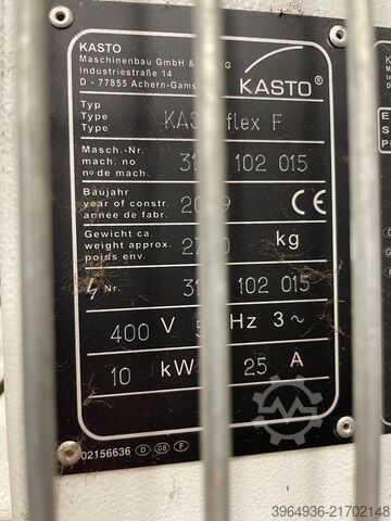 CNC fémfűrész központ Kasto Kasto Kastoflex F