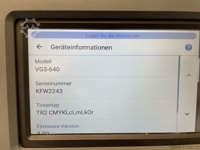 Stampante digitale Roland TrueVis VG3-640