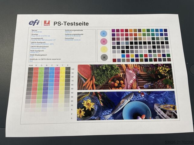 Digitális nyomdagép Konica Minolta AccurioPress C4080 incl. Fiery, booklet, paper deck