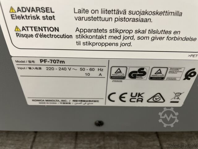 Digitális nyomdagép Konica Minolta AccurioPress C4080 incl. Fiery, booklet, paper deck