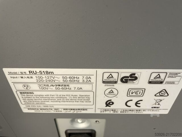 Digitális nyomdagép Konica Minolta AccurioPress C4080 incl. Fiery, booklet, paper deck