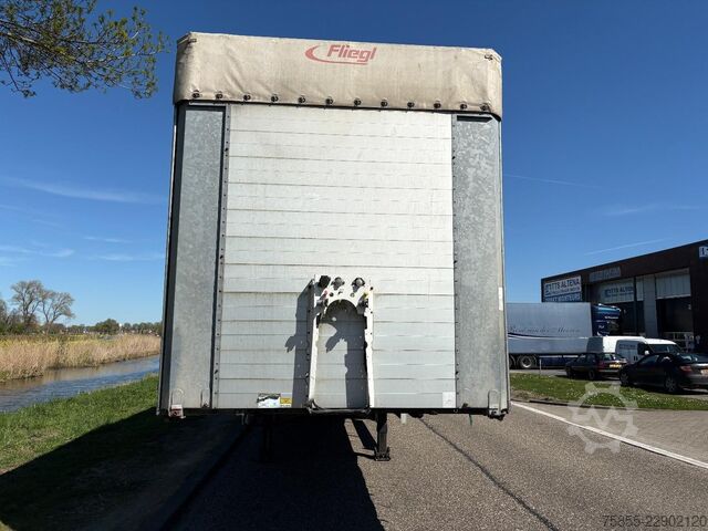 Schuifzeilen Fliegl SDS 350 Lift-Axle / BPW Disc / APK-TÜV 3-27 / N...