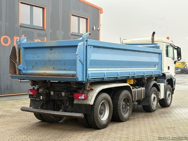 Třístranný sklápěč MAN TGS 35.440 DSK 8x4 Meiller Kipper Bordmatik