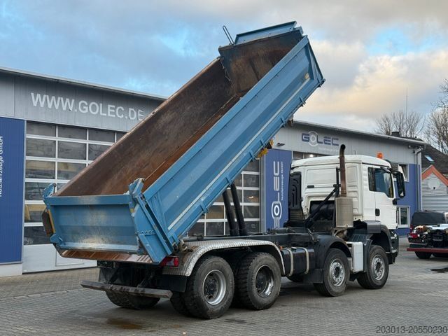 Třístranný sklápěč MAN TGS 35.440 DSK 8x4 Meiller Kipper Bordmatik