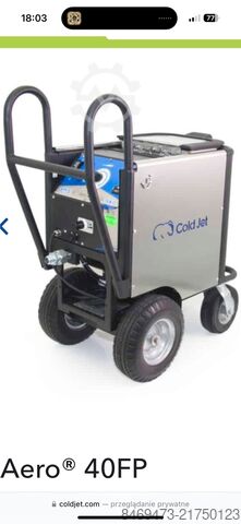 équipement de nettoyage cryogénique Cold Jet Aero 40 FP