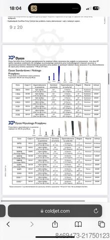 équipement de nettoyage cryogénique Cold Jet Aero 40 FP