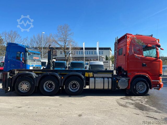 Hakenarmsystem Scania R500 R500 8x4*VELSYCON Combilift*Silosteller*Ab...