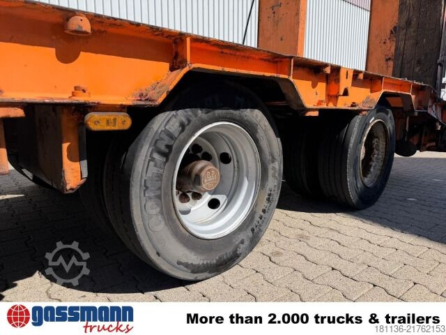 Tieflader Anhänger Goldhofer TU3-24/80