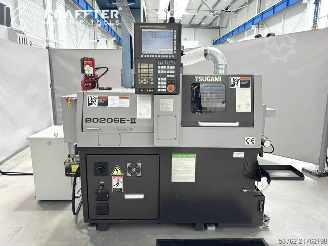 Tour CNC à poupée mobile TSUGAMI B0206E-II