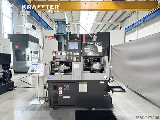 Tour CNC à poupée mobile TSUGAMI B0206E-II