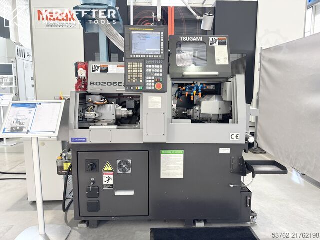 Tour CNC à poupée mobile TSUGAMI B0206E-II