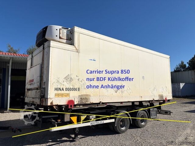 Wymienne nadwozie z zabudową chłodniczą Schmitz Cargobull BDF Kühlkoffer Carrier 850 Innen 2,40m