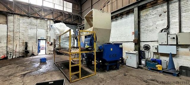 AWC Engineering Plastic Shredding & Granulation Plant w/
