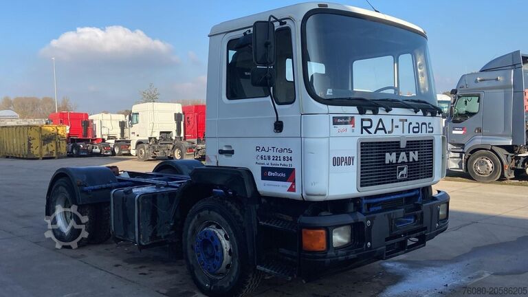 Podvozek s kabinou MAN 19.342 (BOITE MANUELLE / MANUAL GEARBOX)