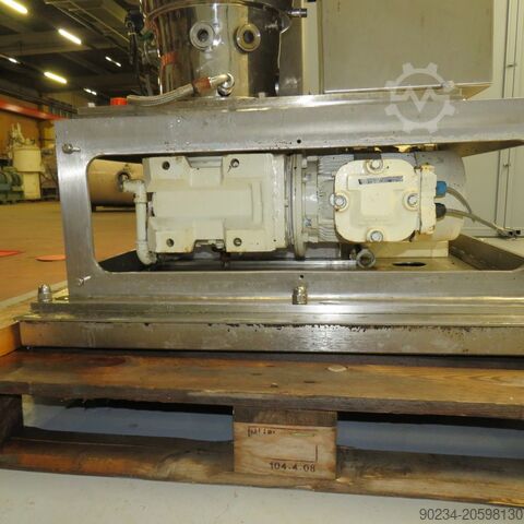 15 kW Netzsch Modell PMD Pharma 50 Edelstahl-Vormisch-Dispergierer NETZSCH PMD Pharma 50