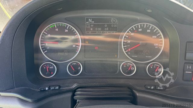 Kroklastbil MAN TGS 28.480 EEV 6x2 BL Abrollkipper Bj 2013