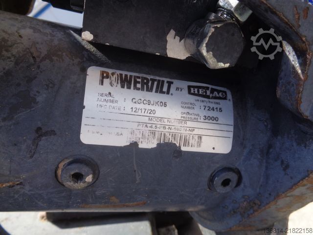 Minigraafmachine KOMATSU PC16R Powertilt + GL