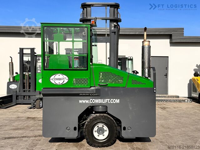 Cărucior cu stivuitor cu 4 căi Combilift C4000 / LPG / DUPLEX / 4500MM /FREE LIFT