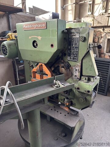 Profilstahlschere Peddinghaus PEDDY Profilstahlschere + Stanzmaschine