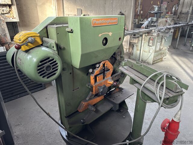 Profilstahlschere Peddinghaus PEDDY Profilstahlschere + Stanzmaschine
