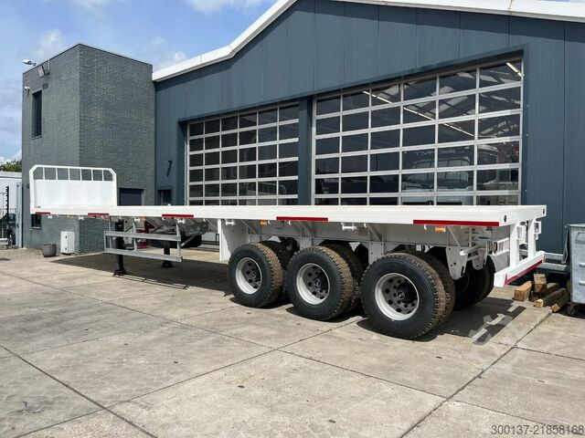 Remorca platformei CIMC 3-axle Flatbed Semi-Trailer