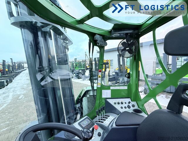 Carrello elevatore a 4 direzioni Combilift C4000 DIESEL DUPLEX 4100 FORK POSITIONER