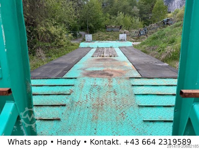 Remorque porte-engins surbaissée  Empl TLÜ / DH 3x11 3 - Achs Tieflader 1997