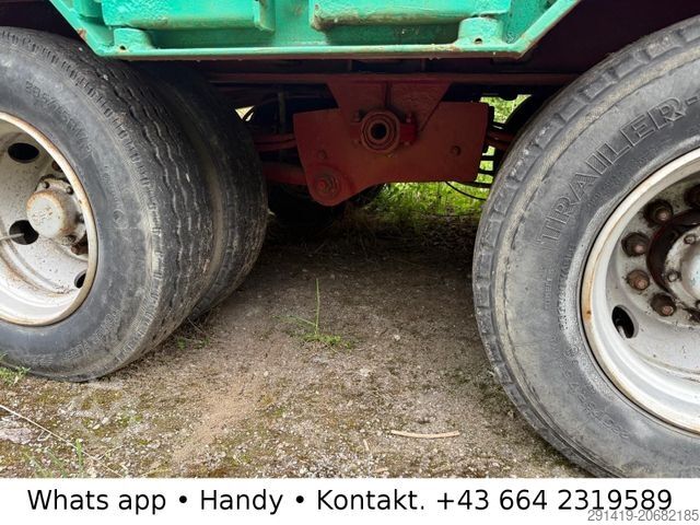 Remorque porte-engins surbaissée Empl TLÜ / DH 3x11 3 - Achs Tieflader 1997