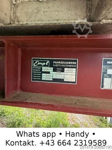 Kiperska poluprikolica Empl MKS 24 A Rückmulde Bj 1992
