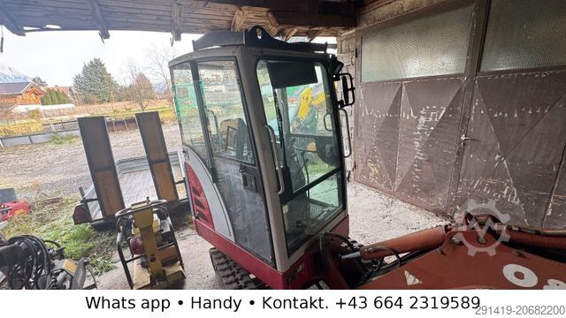 Minikotró O&K RH 1.17 Minibagger + Anhänger