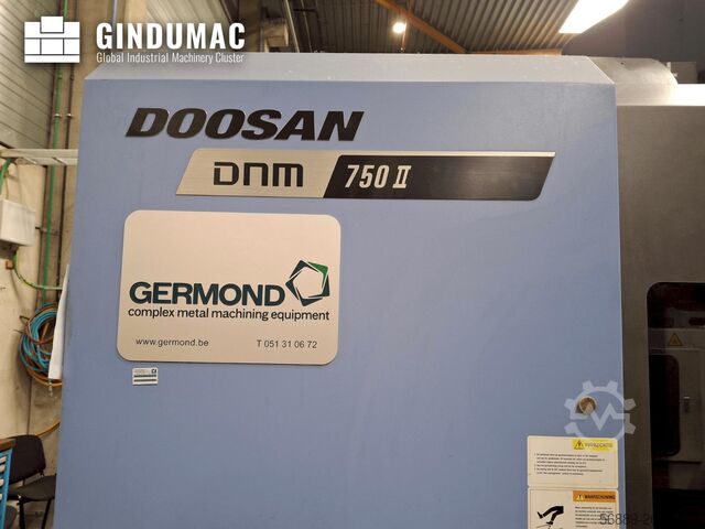 Verticale verspanen centrum DOOSAN DNM 750 II
