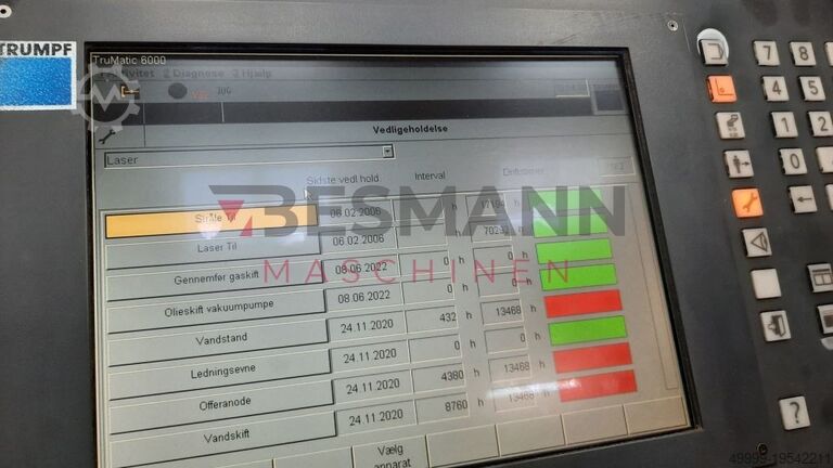 Punzonadora láser Trumpf TruMatic 6000