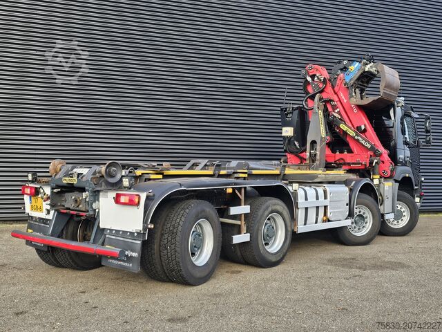 Systém ramene s hákem Volvo FM 460 8x6 / PALFINGER EPSILON / HOOKLIFT