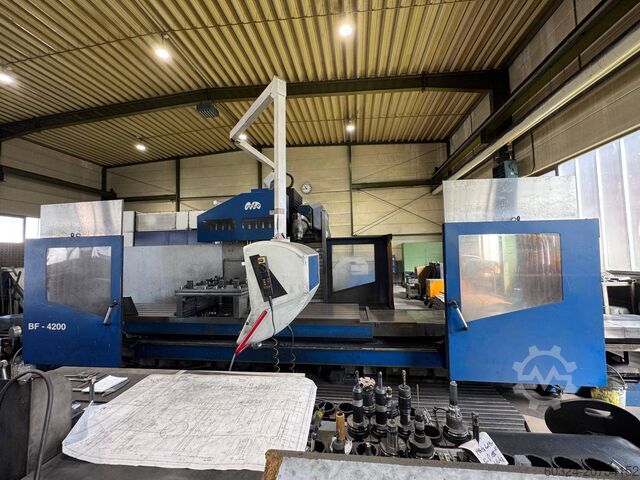 CNC yatak freze makinesi MTE BF 4200