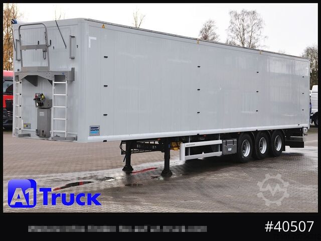 Walking floor semitrailer KNAPEN K100, Liftachse, Funk ca. 90m³