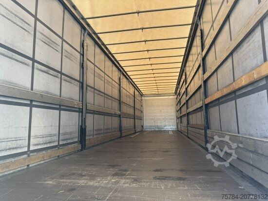 Åben sættevogn med presenning SCHMITZ SCHIEBEGARDINE CURTAINSIDER SCS 24