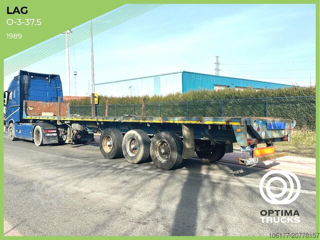 Trailer til platform LAG 0-3-37.5 EXTENSIBLE - UITSCHUIFBAAR - AUSSCHIEB...