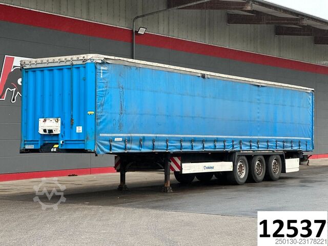Semirimorchio con telone KRONE SD Curtainsider/EDSCHA/Liftachse/Box