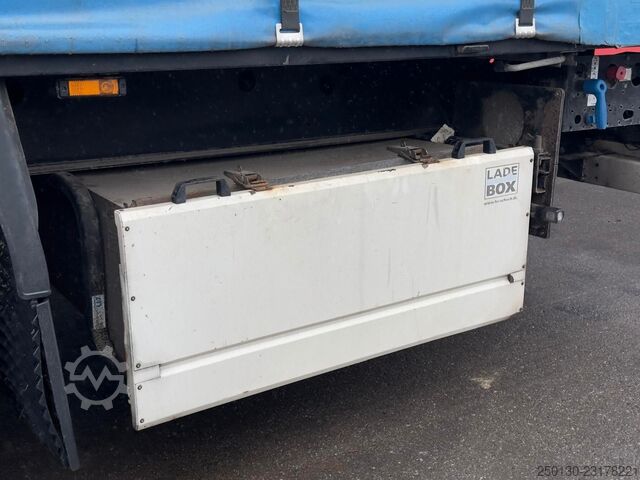 Semirimorchio con telone KRONE SD Curtainsider/EDSCHA/Liftachse/Box