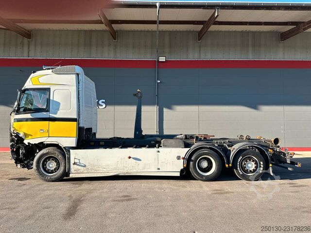 Camión portacontenedores de gancho VOLVO FH 440 6x2 BL Meiller Abrollkipper *verunfallt*