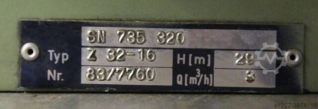 Centrifugaalpomp KSB SN 735 320