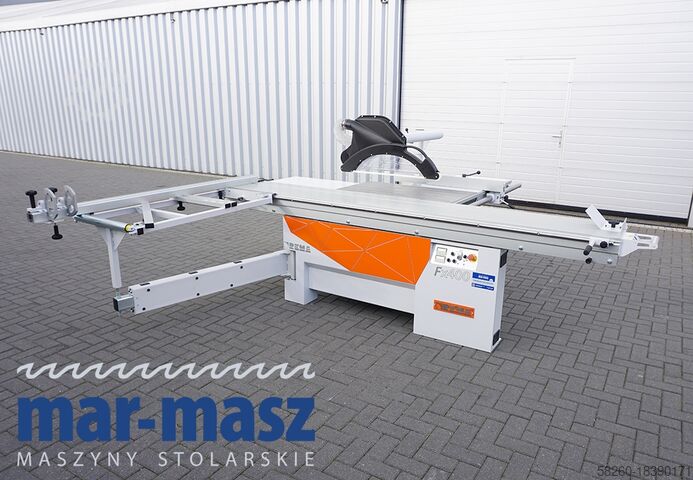 Schuiftafelzaag REMA Fx400 2osie 6kW / 1300 elektryczna