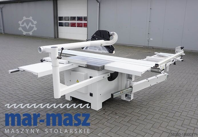 Schuiftafelzaag REMA Fx400 2osie 6kW / 1300 elektryczna