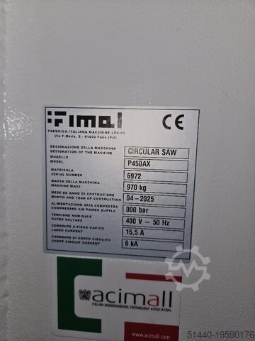 Sierras de tamaño HoKuTech Typ P 450 AX