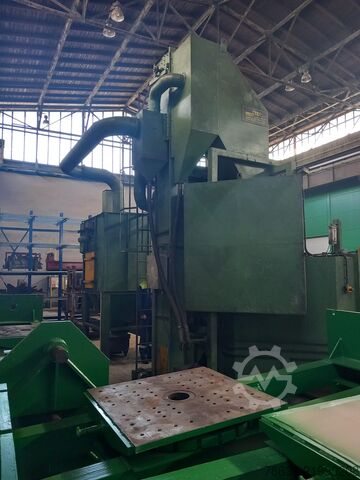 Granigliatrice a tavolo, impianto di sabbiatura STEM 14x6/2S/2WX1M