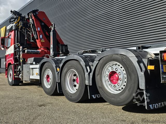 Hook arm system Volvo FM 420 8x2 / HIAB HOOKLIFT + 30 t/m CRANE - KRAN