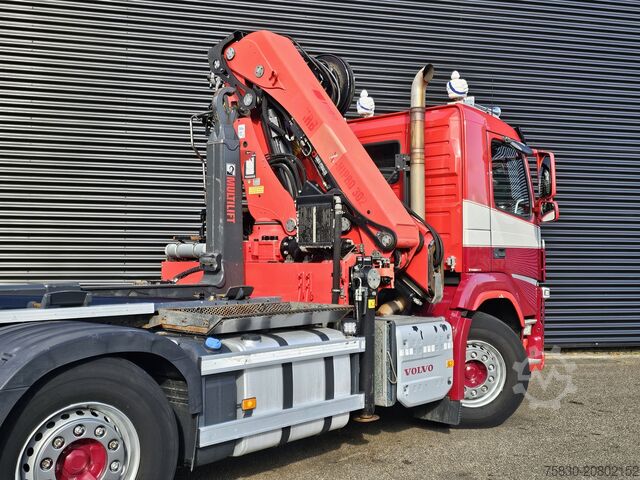 Hook arm system Volvo FM 420 8x2 / HIAB HOOKLIFT + 30 t/m CRANE - KRAN